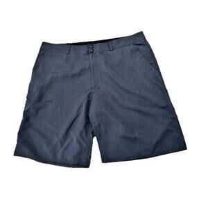 Columbia Mens Omni Shield Shorts Size 40x11 Gray UPF 50 Hiking Running Outdoor